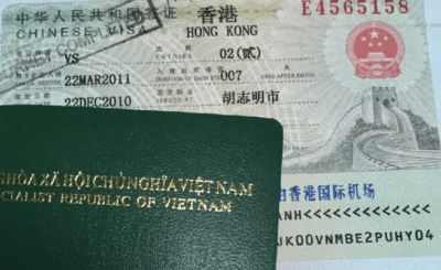 Visa đi Hong Kong
